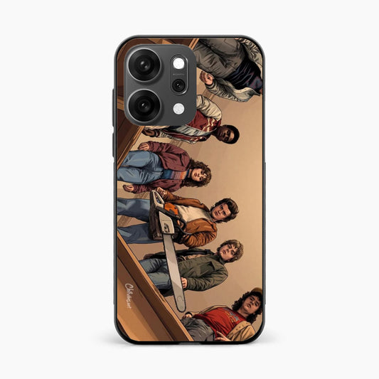 Stranger Squad Oppo Reno 14 Pro 5G Chainsaw Back Cover