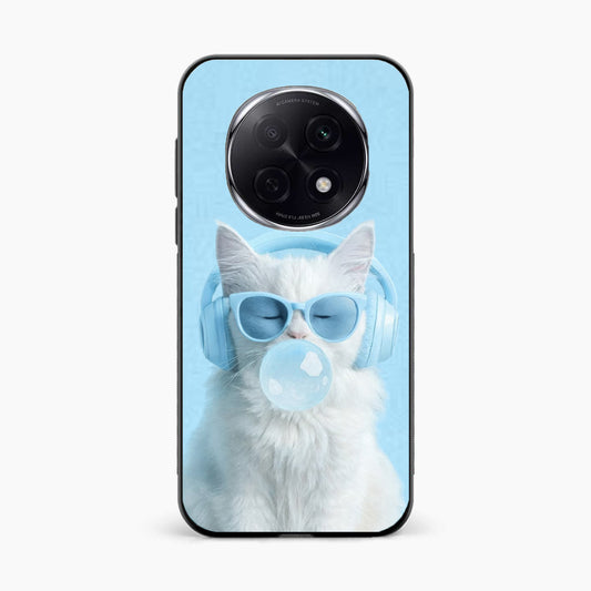 Cute Kitty Music Vibes Oppo F29 Pro 5G Back Cover