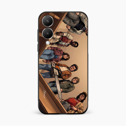 Stranger Squad Vivo Y28 5G Chainsaw Back Cover