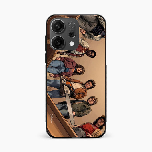 Stranger Squad Oppo Reno 14 5G Chainsaw Back Cover