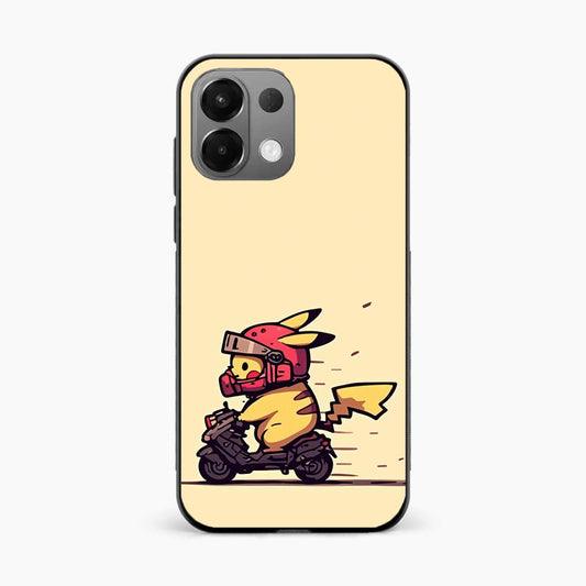 Cute Biker Pikachu Oppo K13 5G Back Cover