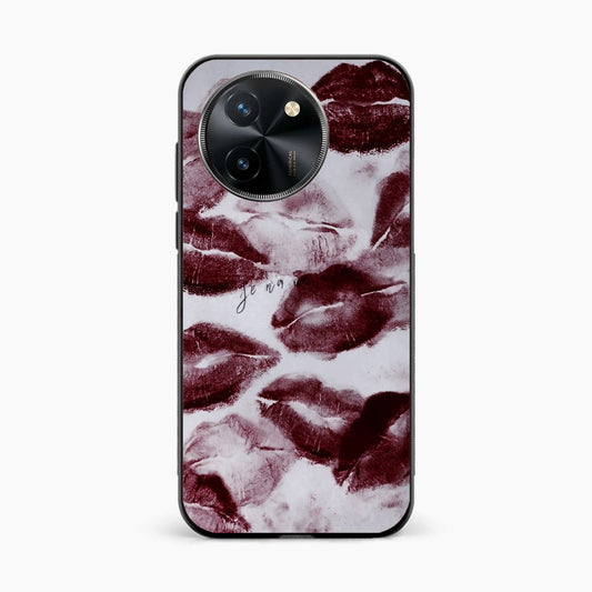 Love Lips Art Vivo T3x 5G Back Cover