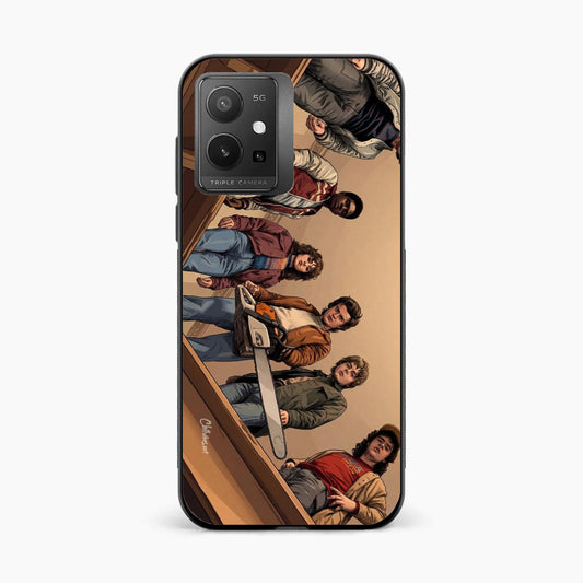 Stranger Squad Vivo T1 5G Chainsaw Back Cover