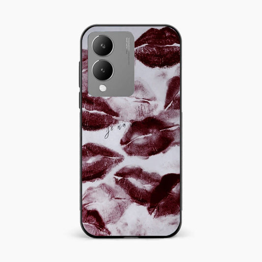 Love Lips Art Vivo Y17s Back Cover