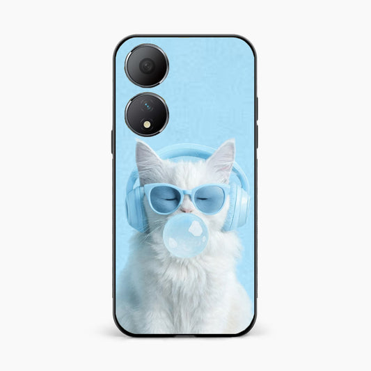 Cute Kitty Music Vibes Oppo A78 5G Back Cover