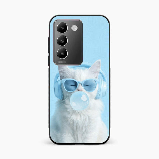 Cute Kitty Music Vibes Vivo T3 5G Back Cover
