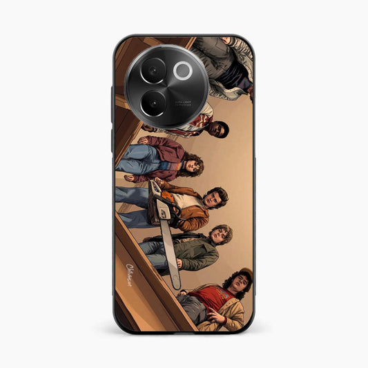 Stranger Squad Vivo V30e 5g Chainsaw Back Cover