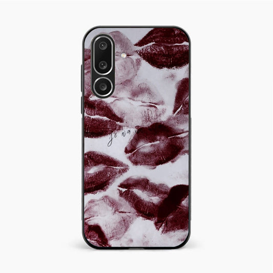 Love Lips Art Samsung F56 Back Cover
