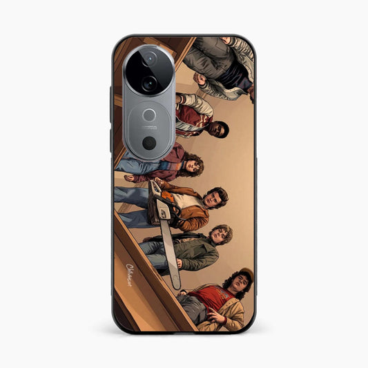 Stranger Squad Vivo V40 5G Chainsaw Back Cover