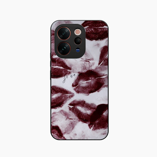 Love Lips Art Vivo V70 5G Back Cover