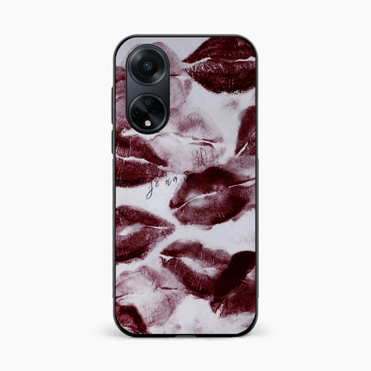 Love Lips Art Oppo F23 Back Covers