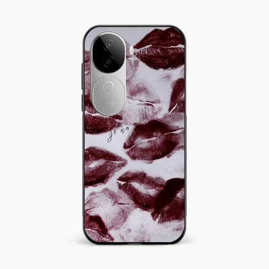 Love Lips Art Vivo V40e 5g Back Cover