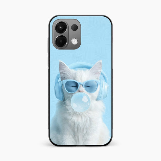Cute Kitty Music Vibes Oppo K13 5G Back Cover