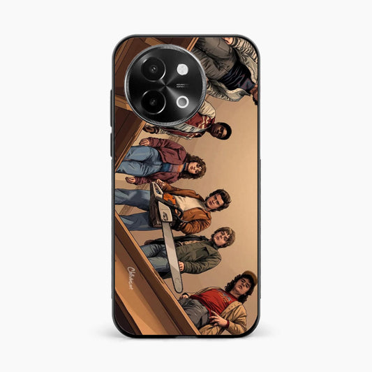 Stranger Squad Vivo Y58 5G Chainsaw Back Cover