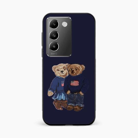 Cute Bear Couple Vivo T3 5G Back Cover