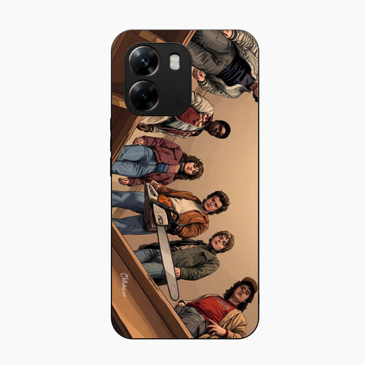 Stranger Squad Oppo A6x 5G Chainsaw Back Cover