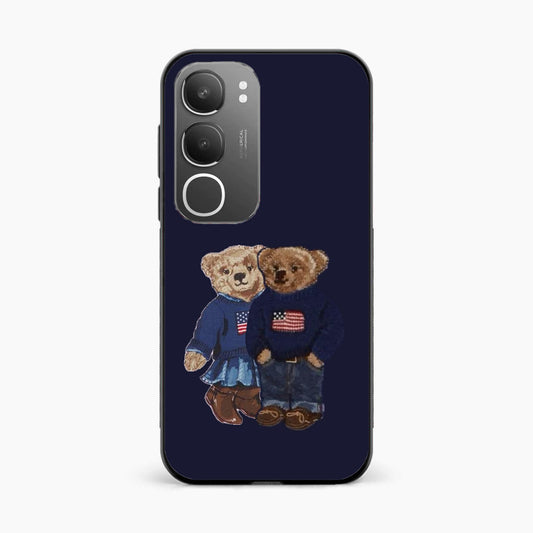 Cute Bear Couple Vivo Y29 5G Back Cover