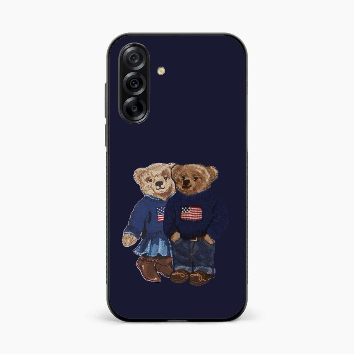 Cute Bear Couple Samsung A26 5g Back Cover