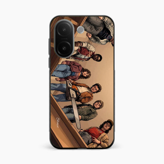 Stranger Squad Vivo V60e 5G Chainsaw Back Cover