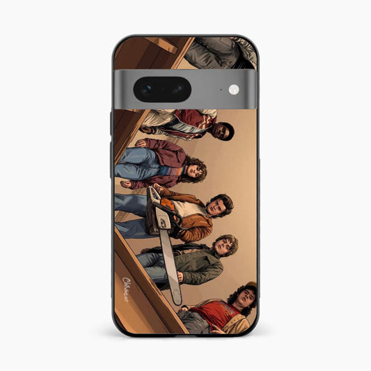 Stranger Squad Google Pixel 8 Chainsaw Back Cover