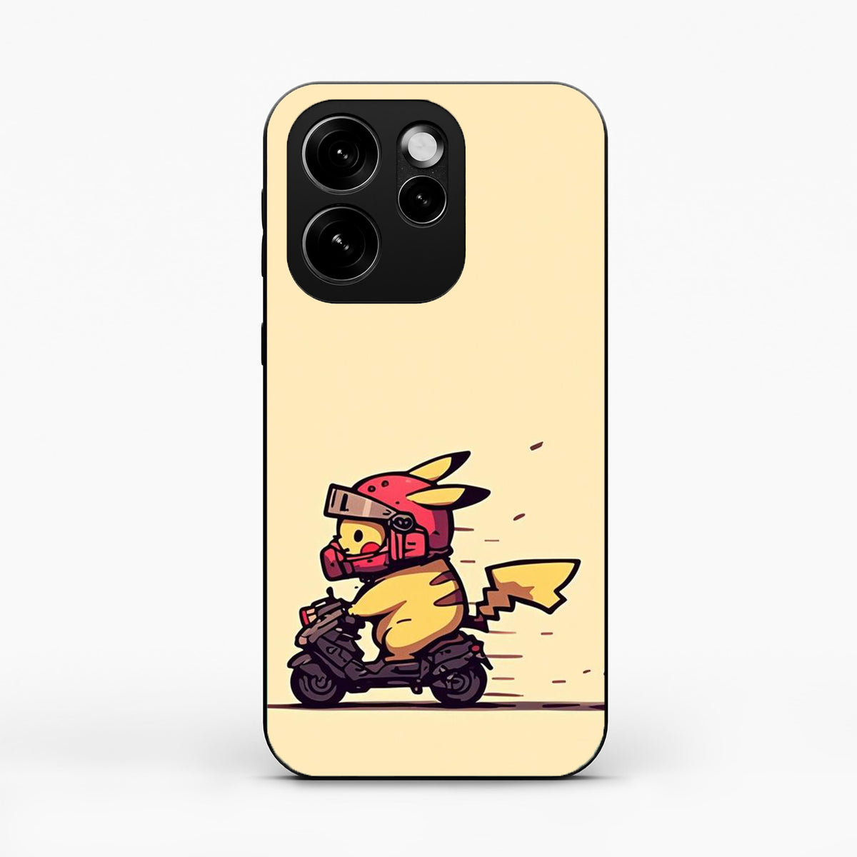 Cute Biker Pikachu Oppo Reno 15 Pro 5G Back Cover