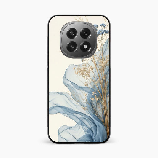Soft Blue Floral Oppo F29 5G Back Cover