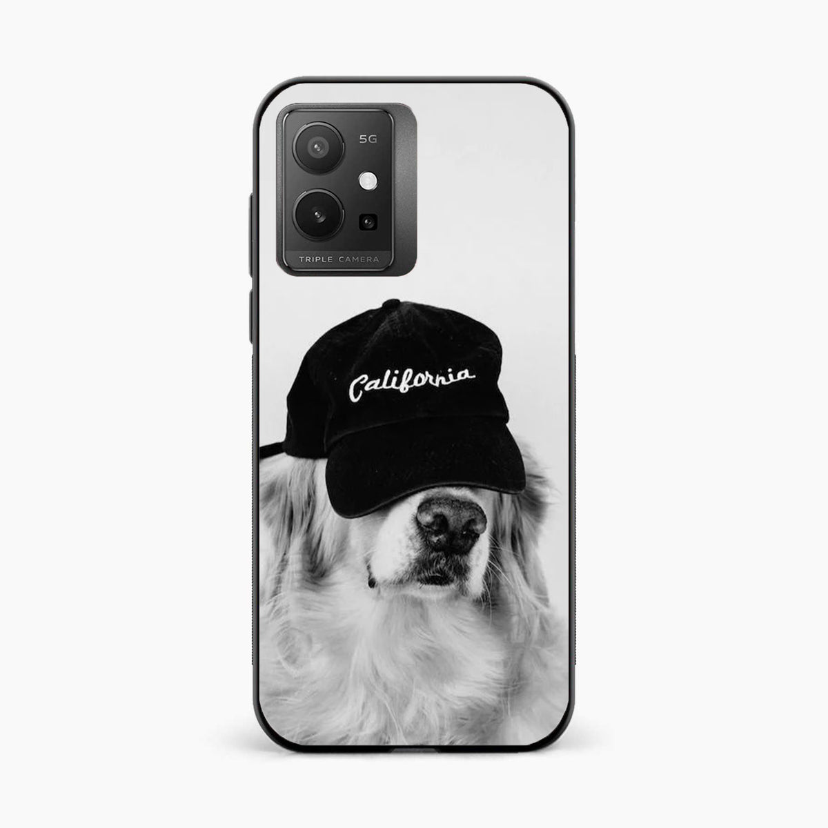 Black & White Vivo T1 5G Back Cover