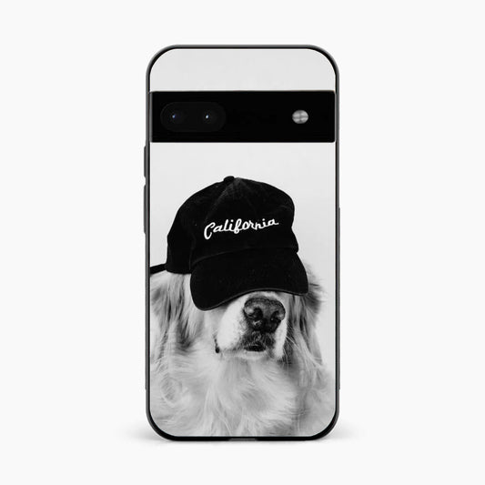 Black & White Google Pixel 8A Back Cover