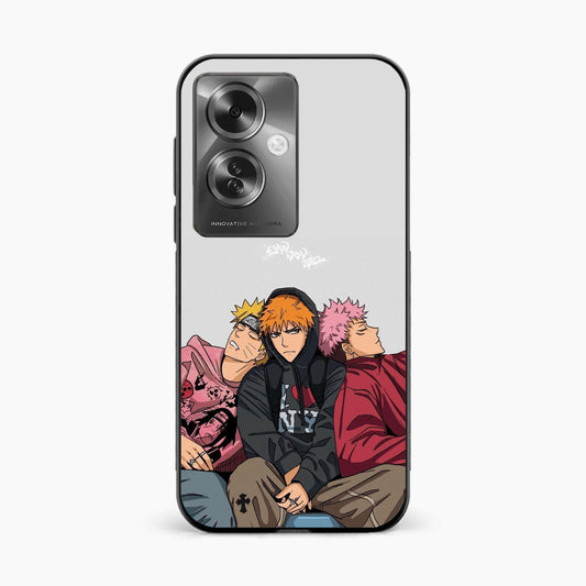 Ichigo x Naruto x Yuji Oppo F25 Pro 5G Back Cover