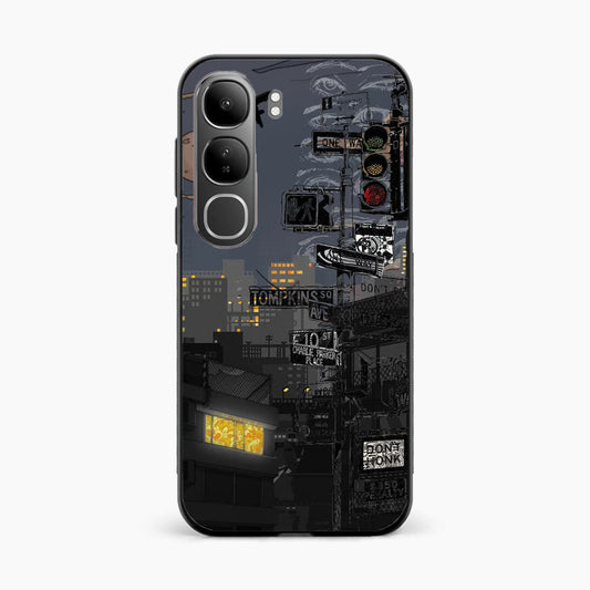 Midnight Street Vibes Vivo Y300 5G Back Cover