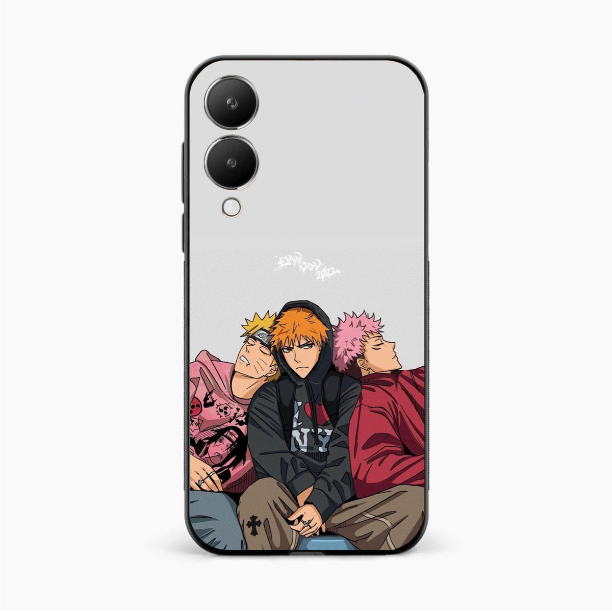 Ichigo x Naruto x Yuji Vivo Y28 5G Back Cover