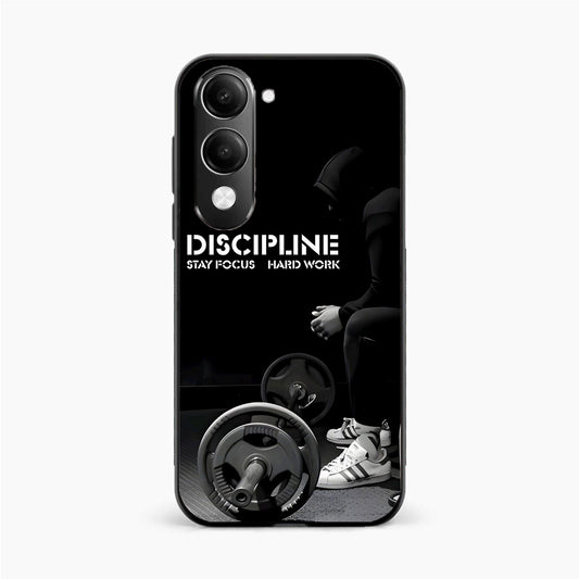 Discipline Stay Focused Vivo Y19 5G Back Cover