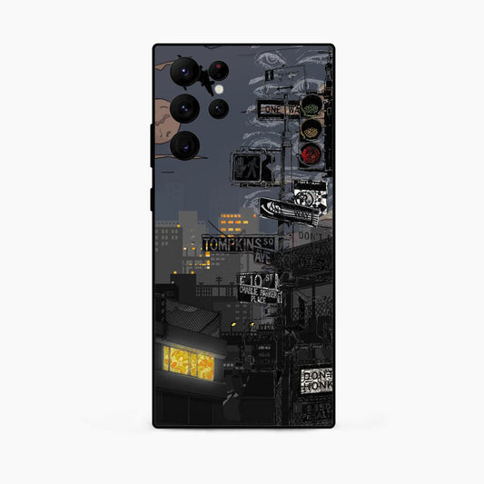 Midnight Street Vibes Samsung S25 Ultra Back Cover
