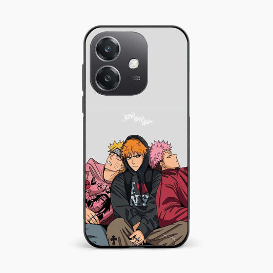 Ichigo x Naruto x Yuji Oppo A3x 4G Back Cover