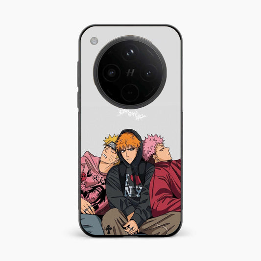 Ichigo x Naruto x Yuji Oppo Find X8 5G Back Cover