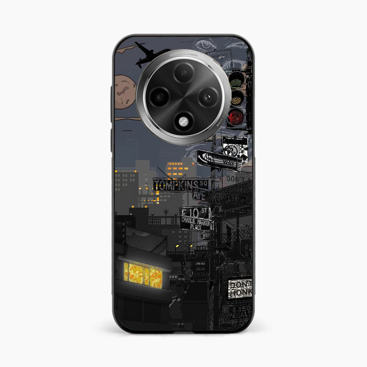 Midnight Street Vibes Oppo F27 5g Back Covers