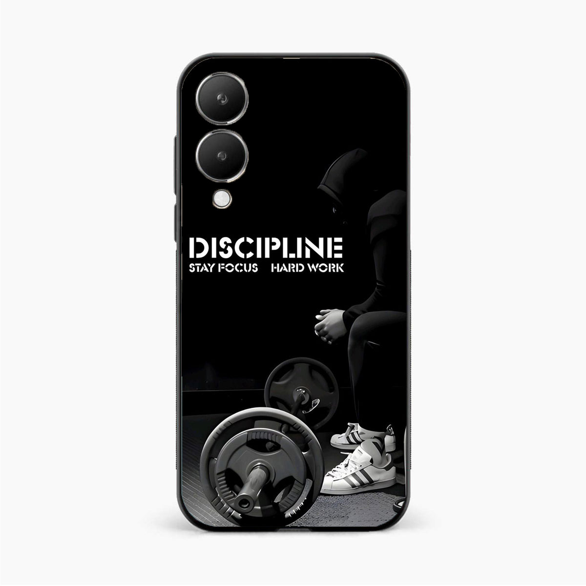 Discipline Stay Focused Vivo Y28 5G Back Cover