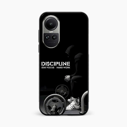Discipline Stay Focused Oppo Reno 10 Pro Back Cover