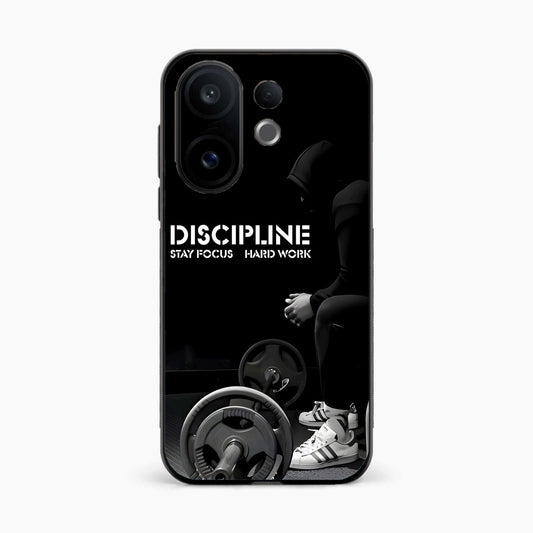 Discipline Stay Focused Vivo T4 Pro 5G Back Cover