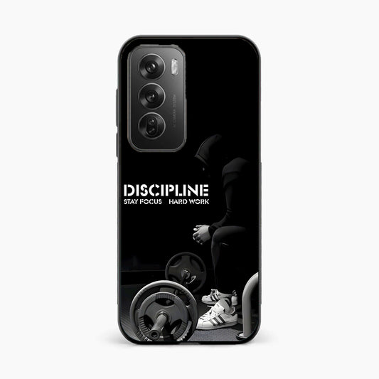 Discipline Stay Focused Oppo Reno 12 Pro 5G Back Cover