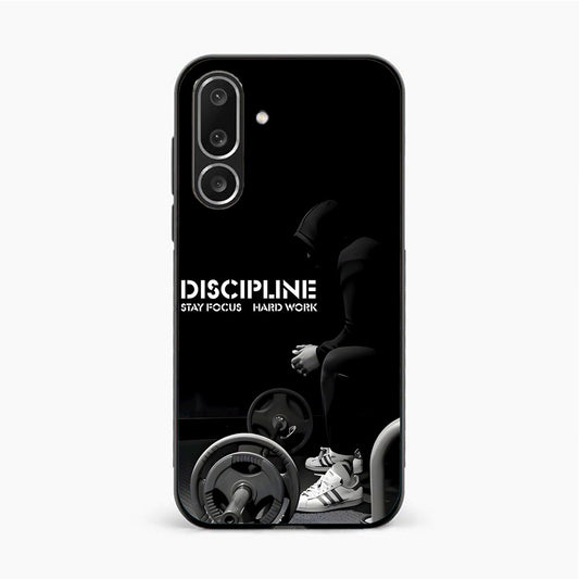 Discipline Stay Focused Samsung F56 Back Cover