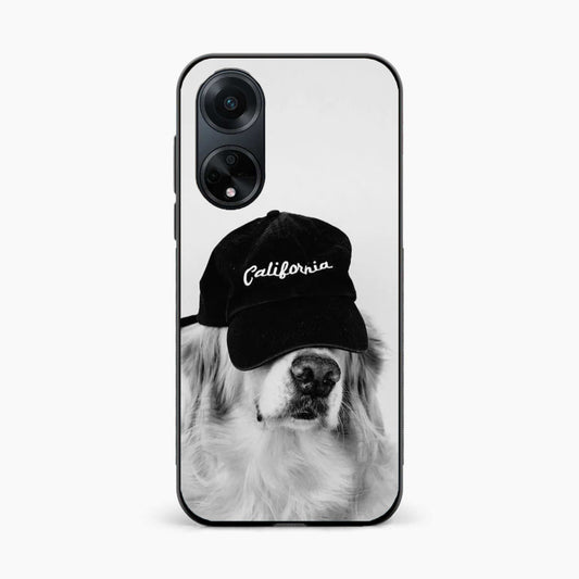 Black & White Oppo F23 Back Cover