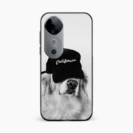 Black & White Vivo V40 5G Back Cover