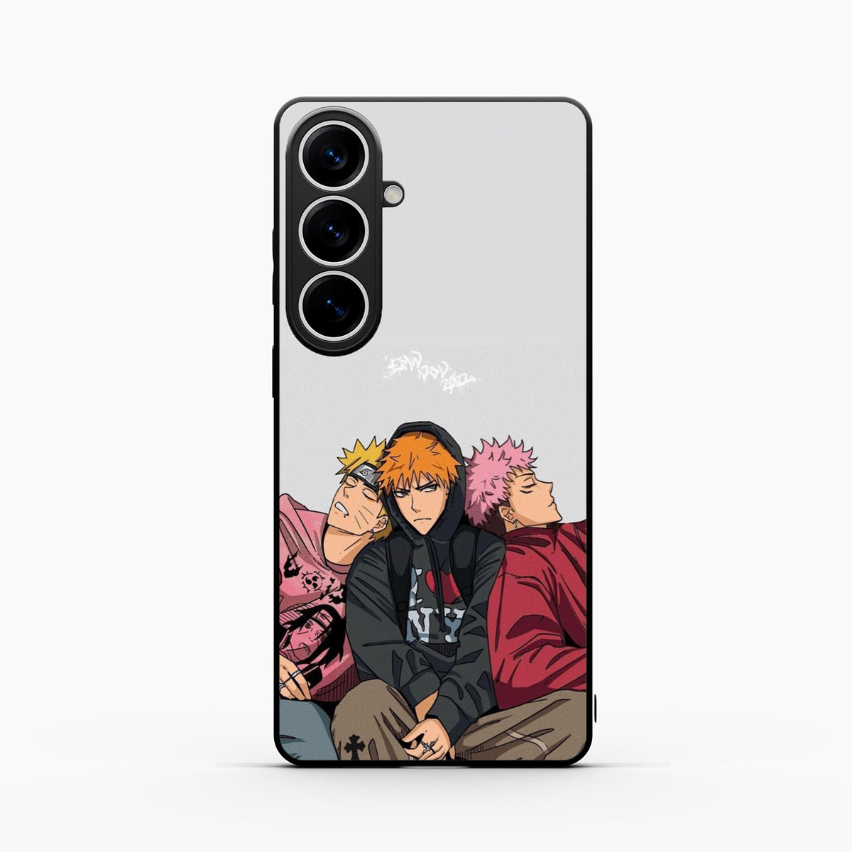 Ichigo x Naruto x Yuji Samsung S26 Back Covers