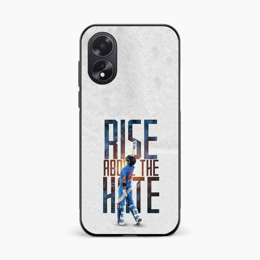 Rise Above Cricket Oppo A38 Back Covers