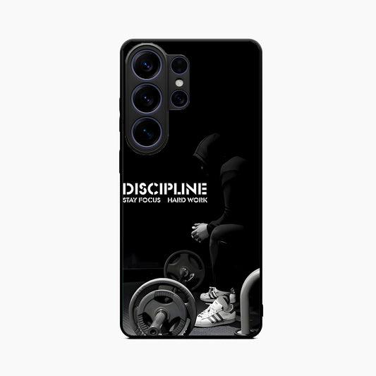 Discipline Stay Focused Samsung S26 Ultra Back Cover