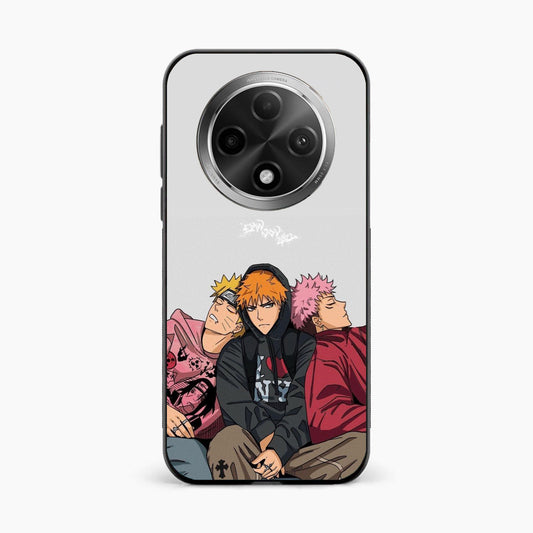 Ichigo x Naruto x Yuji Oppo F27 Pro Plus 5G Back Cover