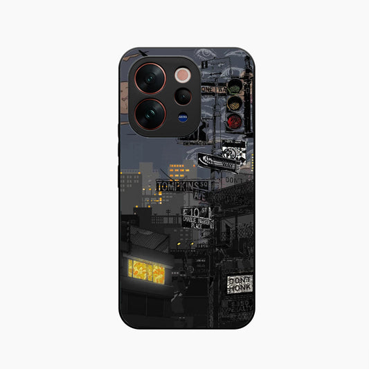 Midnight Street Vibes Vivo V70 5G Back Cover