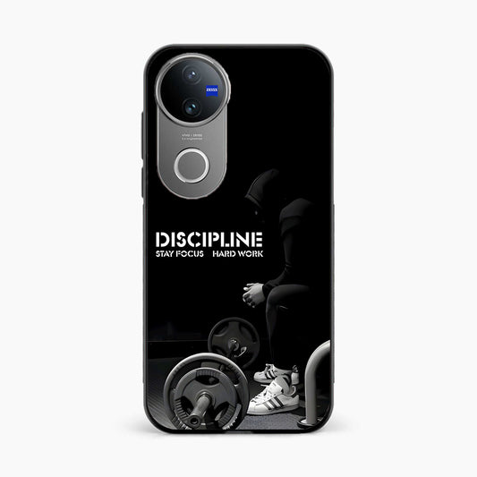 Discipline Stay Focused Vivo V50 5g Back Cover