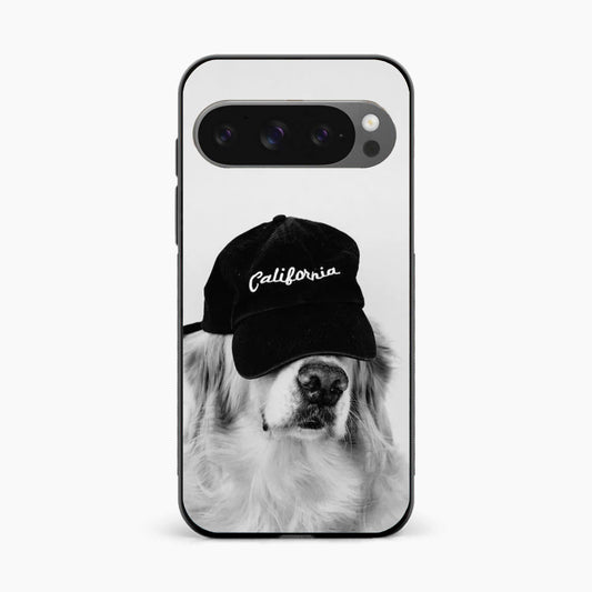 Black & White Google Pixel 9 Pro Back Cover